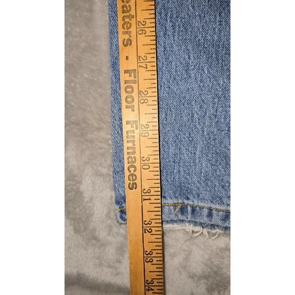 Arizona Jean Co Men's Relaxed Straight Jeans Medium Wash 40x32 100% Cotton - Picture 11 of 14